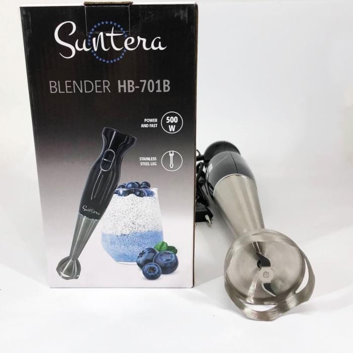 Смузі блендер мейкер Suntera HB-701B 500 Вт, Блендер електричний для смузі, Подрібнювач JH-998 для овочів