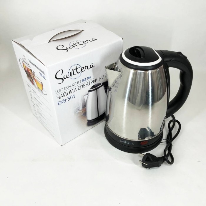 Хороший чайник для дому, Чайник дисковий, Хороший електрочайник для дому Потужний кухонний ZR-47