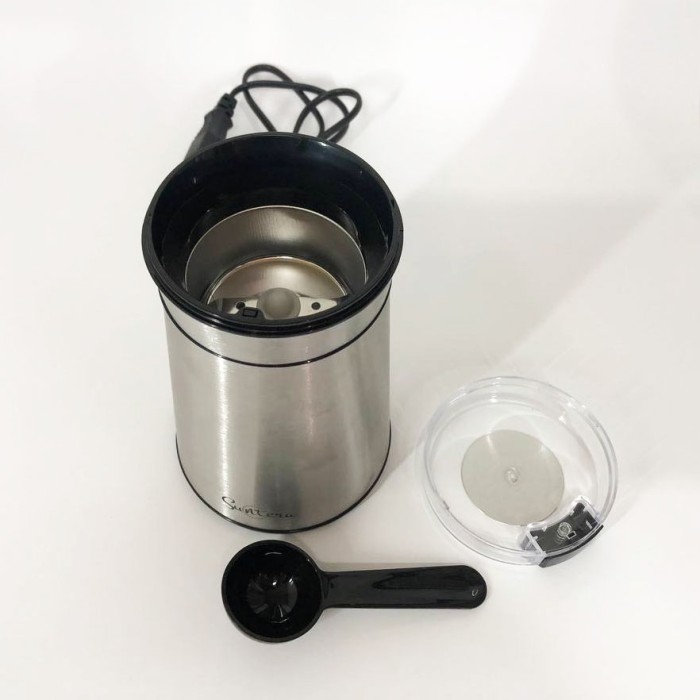 Кавомолка металева Suntera, Електрична кавомолка для турки, Машинка для помелу кави EB-74