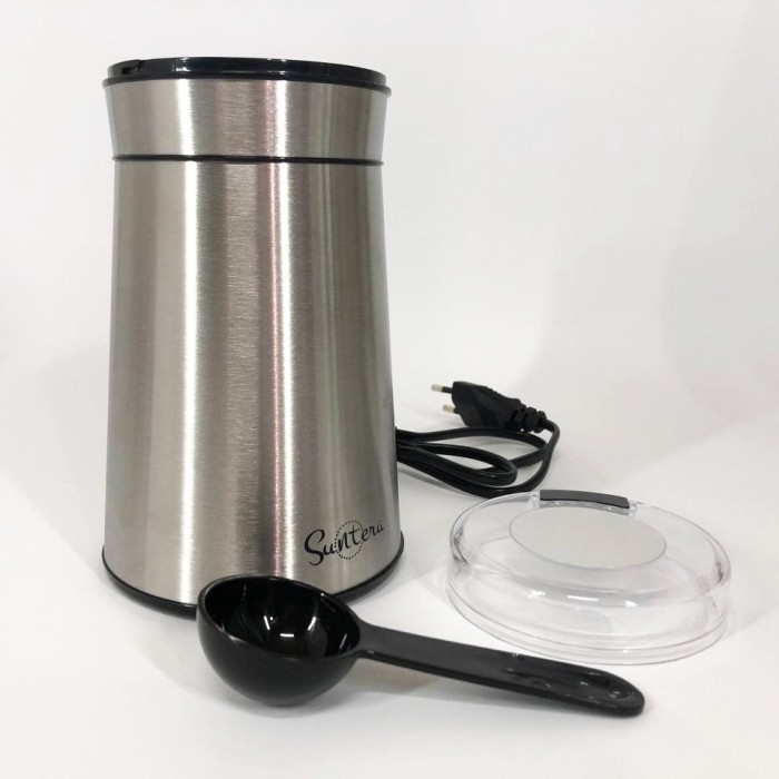 Кофемолка для перцю Кавомолка подрібнювач спецій Suntera, Універсальна електро кавомолка ES-52