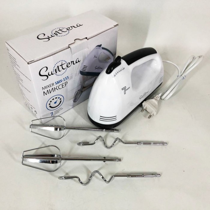 Міксер з функцією регулювання швидкості Suntera SMX-133 300 Вт, Міксер для приготування тортів і кремів OB-33