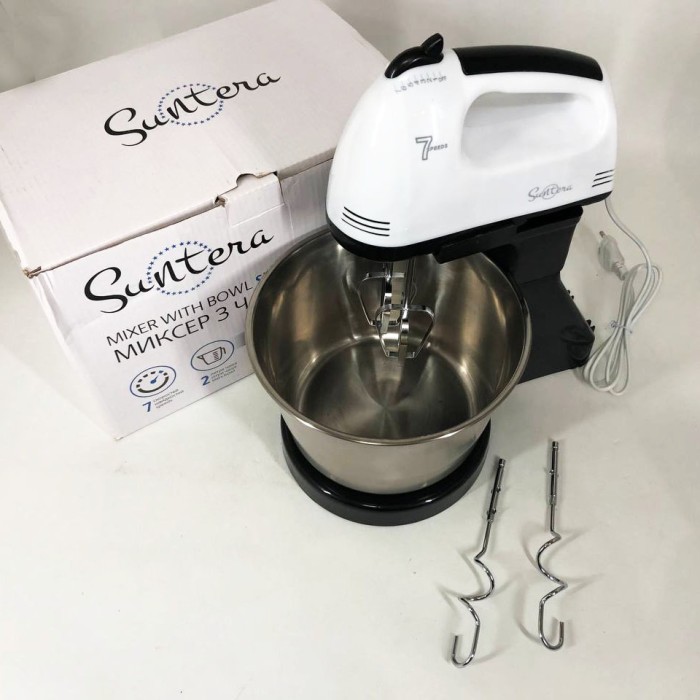 Міксер ручний 7 швидкостей Suntera, Міцний ручний міксер для щоденного використання XC-45