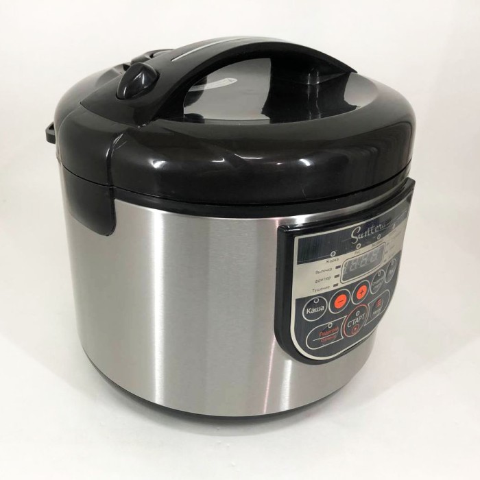 Мультиварка пароварка якісна Suntera AS-1010S 900 Вт, Мультиварка пароварка скороварка для будинку CT-30