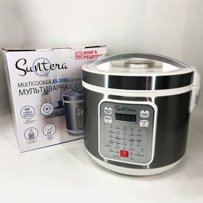 Мультиварка 5 л, Якісна мультиварка, Кашеварки, Скороварка 5л для приготування їжі QI-40