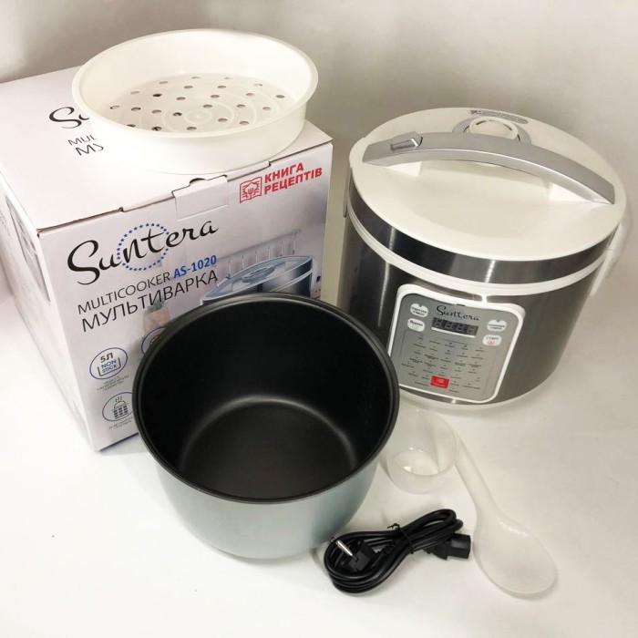 Мультиварка 5 л, Якісна мультиварка, Кашеварки, Скороварка 5л для приготування їжі QI-40