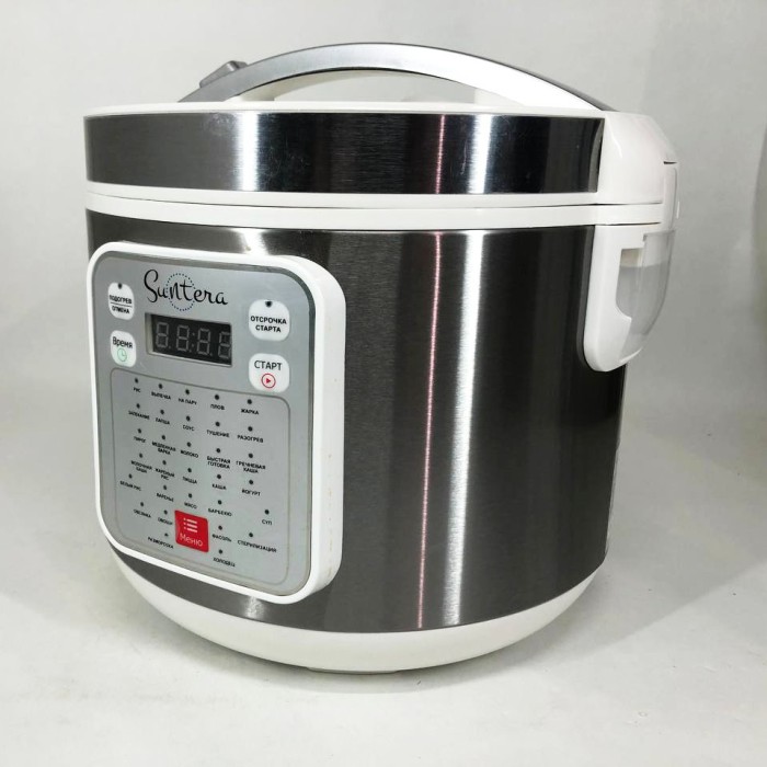 Мультиварка Suntera AS-1020 1000 Вт, Багатофункціональна мультиварка, скороварка пароварка мультиварка