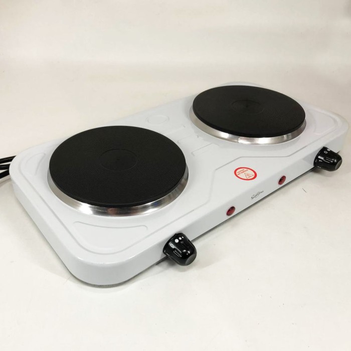 Електрична плита на подвійну конфорку Suntera, Комфорка електрична, Компактна електронна плитка BS-23