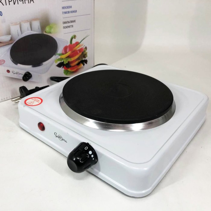 Плита підлогова потужна Suntera SP-1920 белая, Потужна настільна плита для дому, Міні-плита для дому RL-74