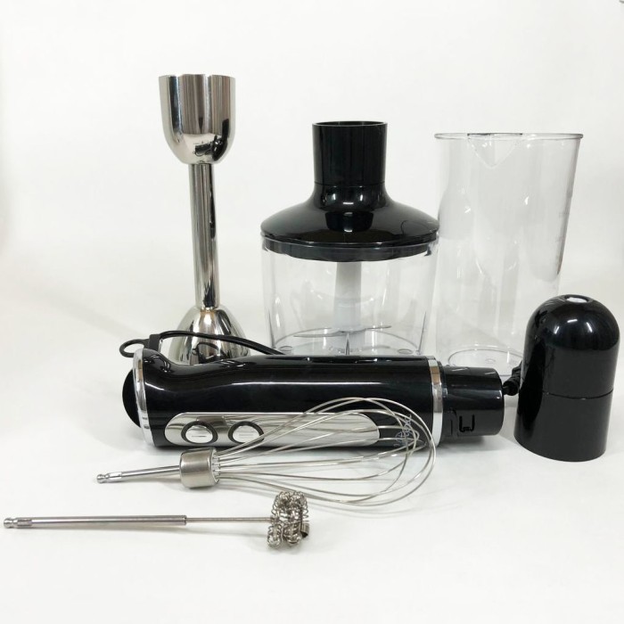 Блендер занурювальний електричний Suntera HB-703BC 800 Вт, Блендер для дитячого пюре кухня UP-88