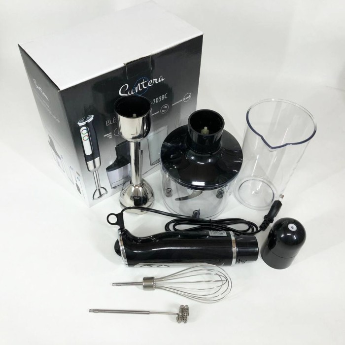 Блендер занурювальний електричний Suntera HB-703BC 800 Вт, Блендер для дитячого пюре кухня UP-88