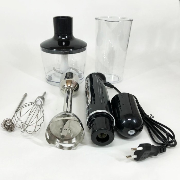 Кухонний блендер з різними насадками Suntera HB-703BC 800 Вт, Блендер для кухні з мірним стаканом BN-26