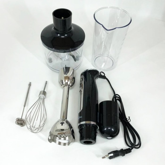 Кухонний блендер з різними насадками Suntera HB-703BC 800 Вт, Блендер для кухні з мірним стаканом BN-26