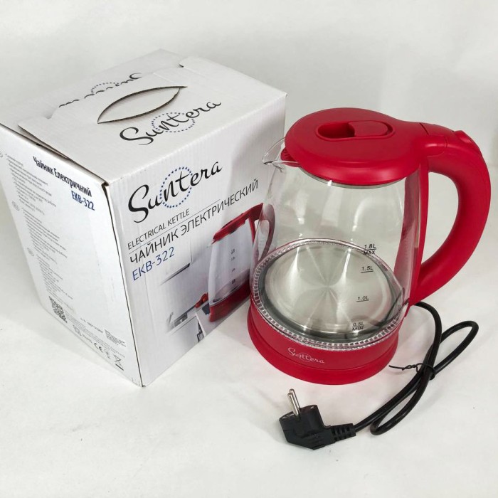 Чайник для чаю з автоматичним вимкненням, Електричний чайник з індикатором живлення HP-50