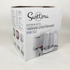 Електрочайник з led підсвічуванням Suntera EKB-322W 1500 Вт 1.8 л, TZ-132 Електрочайник зручний