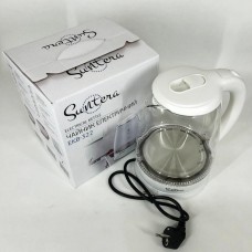 Електрочайник скляний з підсвічуванням потужний Suntera, Електрочайник з різнокольоровим підсвічуванням SX-86