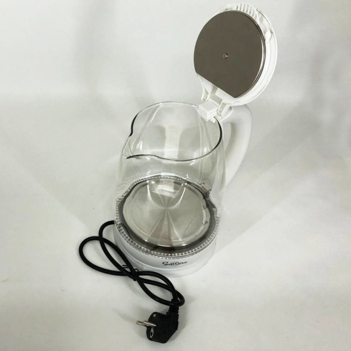 Якісний потужний електричний чайник Suntera, Скляні електричні чайники з підсвічуванням DE-88