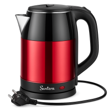 Чайник металевий для дому Suntera, Електричний чайник з автовідключенням Електричний безшумний QA-20
