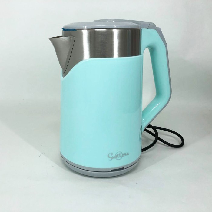 Електрочайник на кухню, Гарний електрочайник, Гарний кухонний чайник, Чайник металевий для дому JZ-74