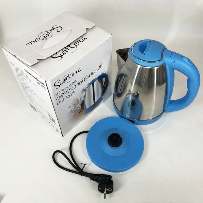 Чайник для дому зручний Suntera EKB-331B, Побутовий чайник для кухні Сучасний електричний OA-82