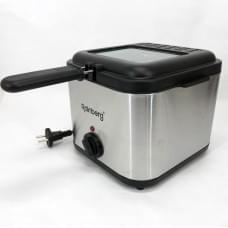 Фритюрниця для дому Rainberg RB-2219 з терморегулятором та знімною чашею електрофритюрниця WO-339 міні фритюрниця