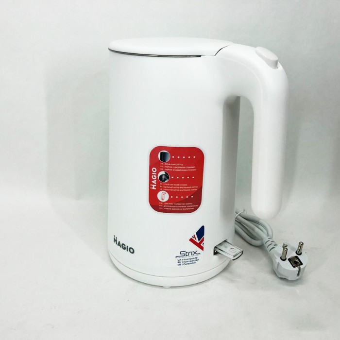 Електричний чайник з індикатором роботи MAGIO MG-106, Електрочайник нержавіюча сталь JA-36