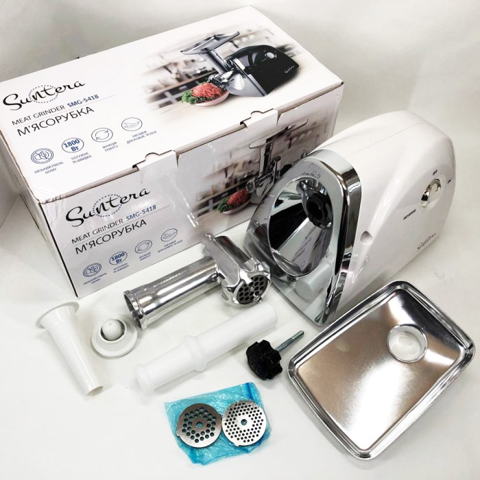 М'ясорубки з металевими шестернями в редукторі Suntera SMG-5418W, М'ясорубка для помідорів GP-17