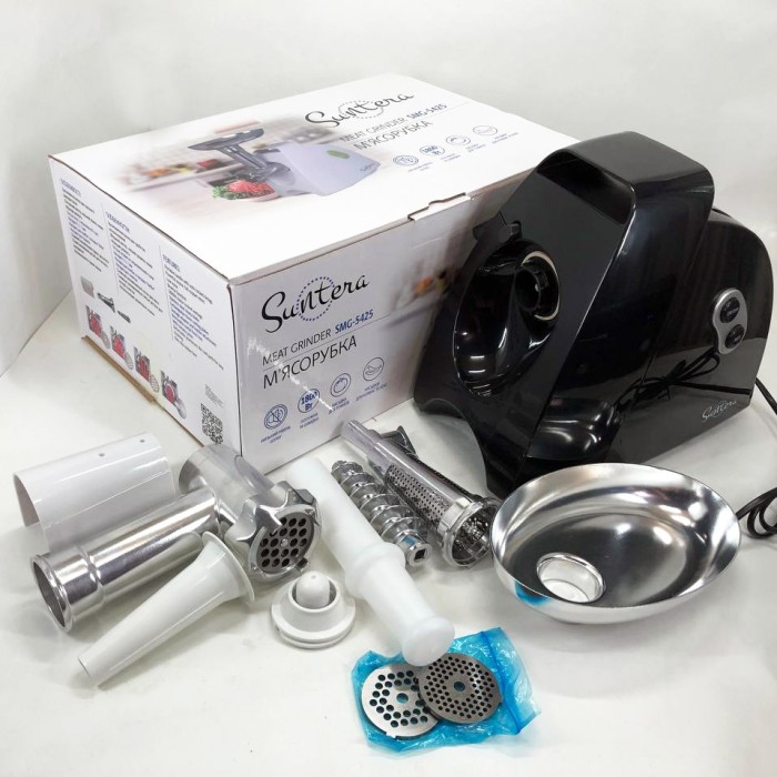 Побутова електром'ясорубка для м'яса з насадками Suntera, Електрична універсальна м'ясорубка YT-81