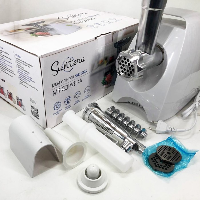 Потужна м'ясорубка для домашнього використання Suntera, М'ясорубка реверс насадки QF-14
