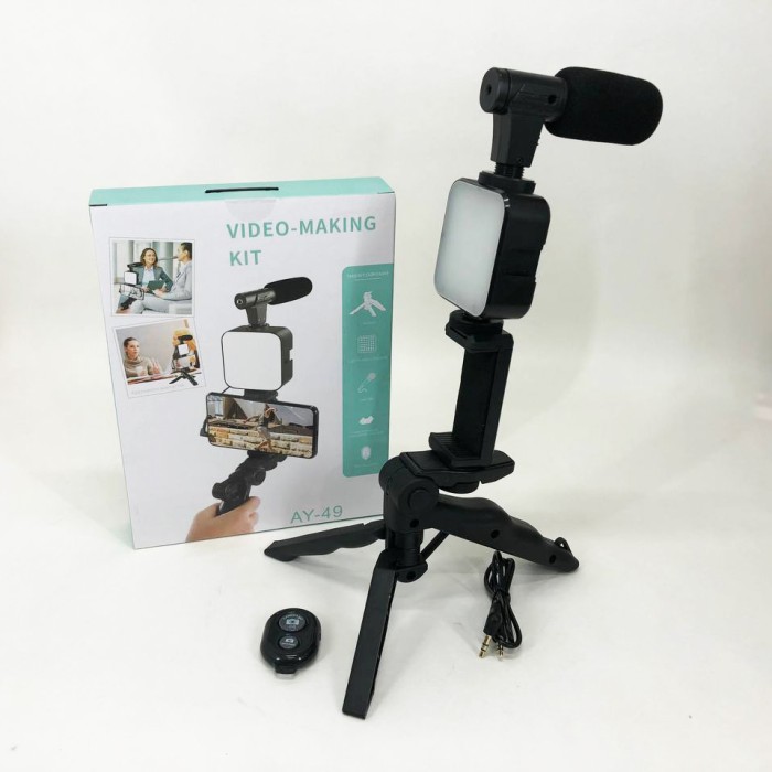 Лампа кільцева студійна, Кільцеве світло, Накамерне світло для відеокамер, Ліхтар для селфі LX-33