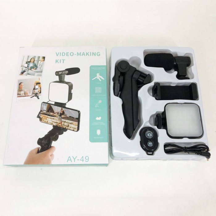 Лампа кільцева студійна, Кільцеве світло, Накамерне світло для відеокамер, Ліхтар для селфі LX-33