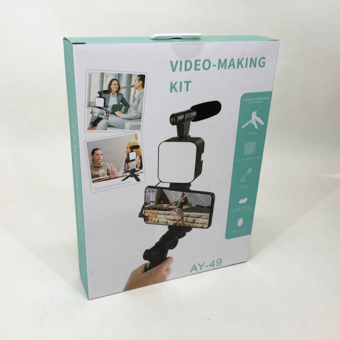 Лампа кільцева студійна, Кільцеве світло, Накамерне світло для відеокамер, Ліхтар для селфі LX-33