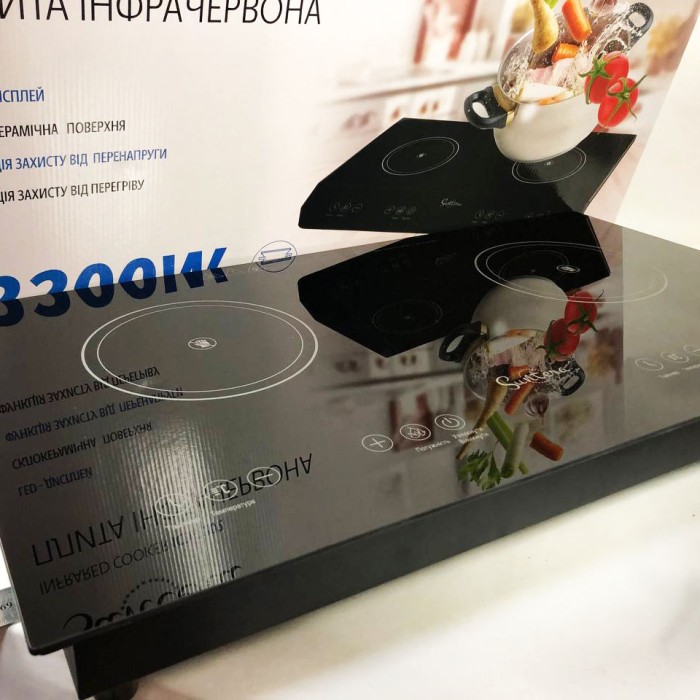 Індукційна настільна електроплита, Потужна настільна плита для дому Електрична плита YM-24