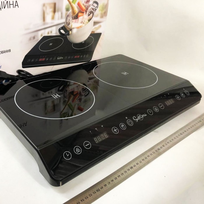 Кухонна плита електро для кухні Suntera ICD-1020, Індукційна плита з низьким енергоспоживанням ET-89