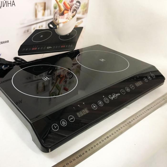 Портативна плита для готування Suntera ICD-1020, Настільна електроплита, Плита RP-905 кухонна переносна