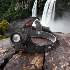 Налобний ліхтар яскравий Bailong BL-T32-P50, Ліхтар для походів на лоб, Налобний VH-672 тактичний ліхтар