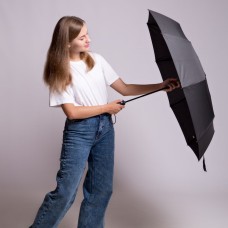 Механічна парасолька складна з чохлом, Парасоля зі зручною ручкою, Парасолька на кожен день VS-75