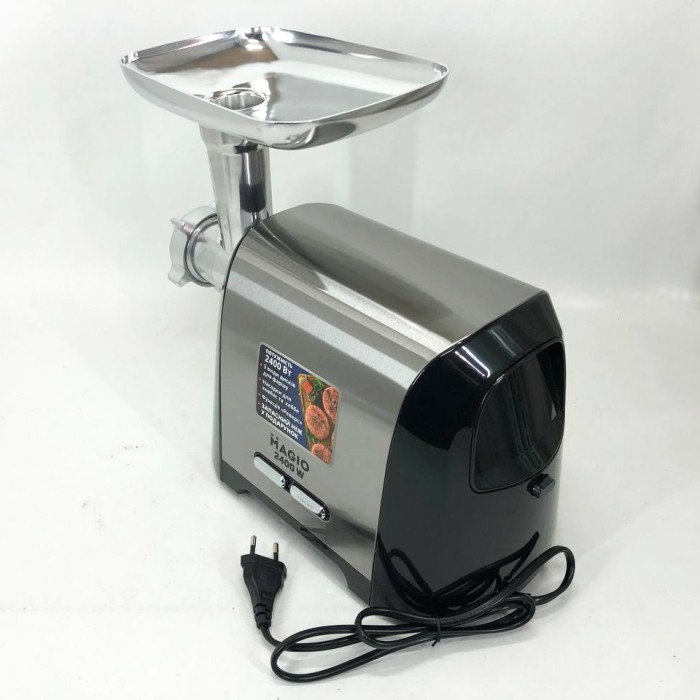 Електрична м'ясорубка з високою потужністю Magio MG-269 2400Вт, Кухонна м'ясорубка соковижималка VH-24