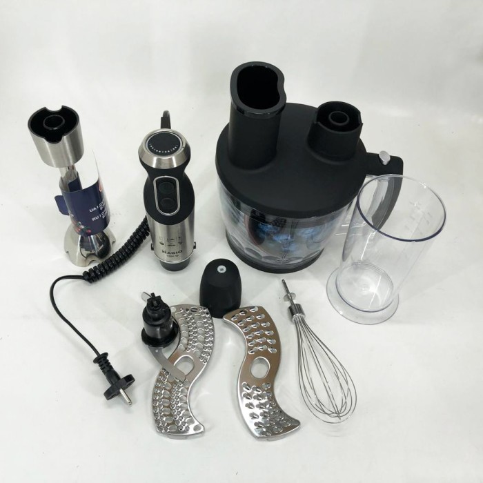 Занурювальний блендер для домашнього використання MAGIO, Кухонний міксер з металевою чашею MG-36
