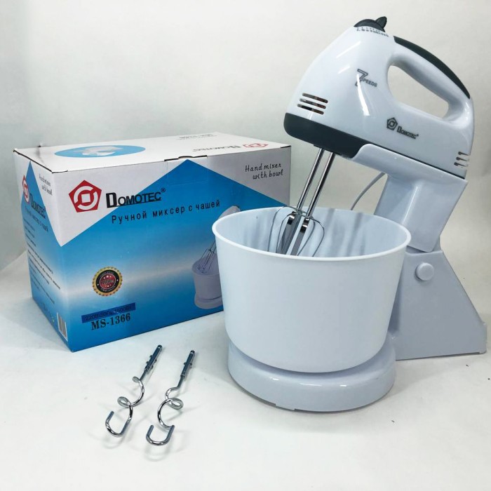 Надійний міксер для кухні Domotec MS-1366 2 л, Кухонний міксер для швидкого приготування HT-80