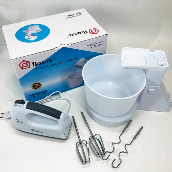 Ручний кухонний міксер для кондитера, Міксер нержавіюча сталь Потужний ручний TI-64