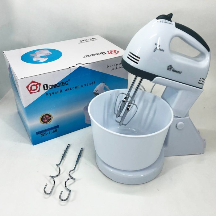 Ручний кухонний міксер для кондитера, Міксер нержавіюча сталь Потужний ручний TI-64