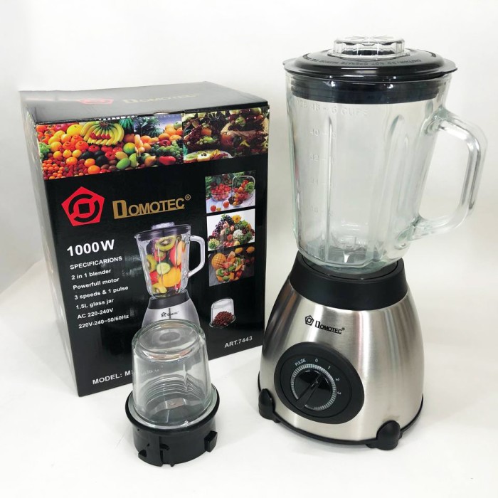 Електричний блендер подрібнювач Domotec, Блендер електричний для смузі, Блендери кухонні TU-55