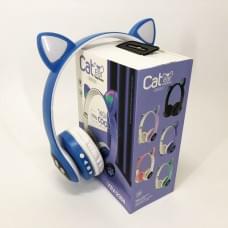 Bluetooth навушники подарунок для дітей Cat VZV 23M, Навушники бездротові дитячі з вушками VX-295 для дівчинки