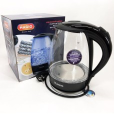 Вишуканий електрочайник MAGIO MG-501 1.7 л 1800 Вт, Гарний електрочайник, Чайник скляний електричний ZK-46