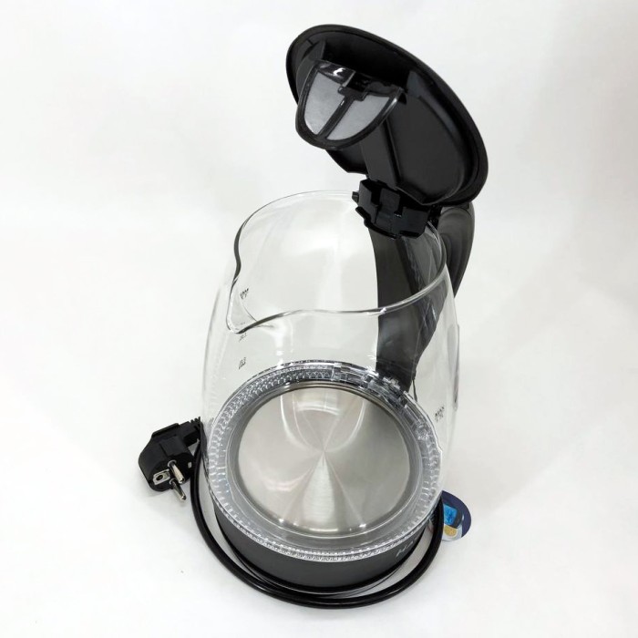 Вишуканий електрочайник MAGIO MG-501 1.7 л 1800 Вт, Гарний електрочайник, Чайник скляний електричний ZK-46