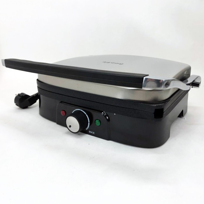 Електрогриль для барбекю і стейків Rainberg RB-5413 3200 Вт, Гриль універсальний, Якісний гриль PH-56