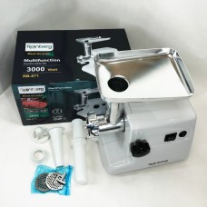 М'ясорубка електрична для м'ясорубка Rainberg RB-671 2200Вт, Лучшие электромясорубки WZ-780 для дома