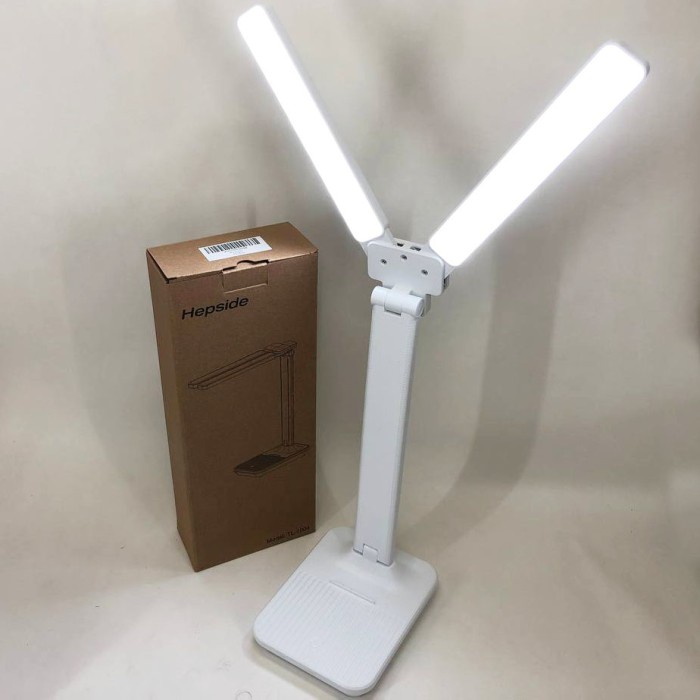 Лампа акумуляторна з гнучкою ніжкою, з usb, Настільна лампа для навчання дітей настільна акб LJ-91