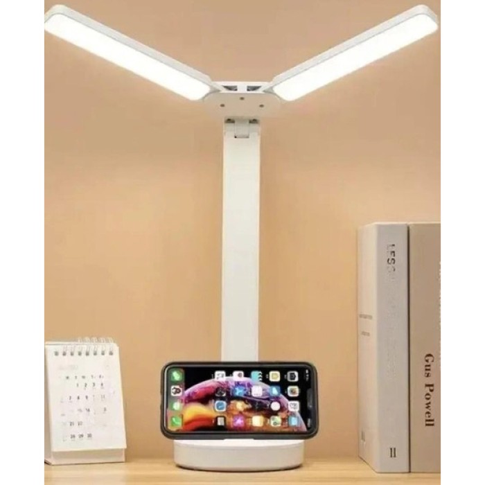 Лампа акумуляторна з гнучкою ніжкою, з usb, Настільна лампа для навчання дітей настільна акб LJ-91