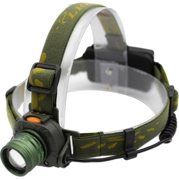 Налобний ліхтар з кріпленням на голову, Потужний ліхтар для риболовлі на голову діодний DK-19
